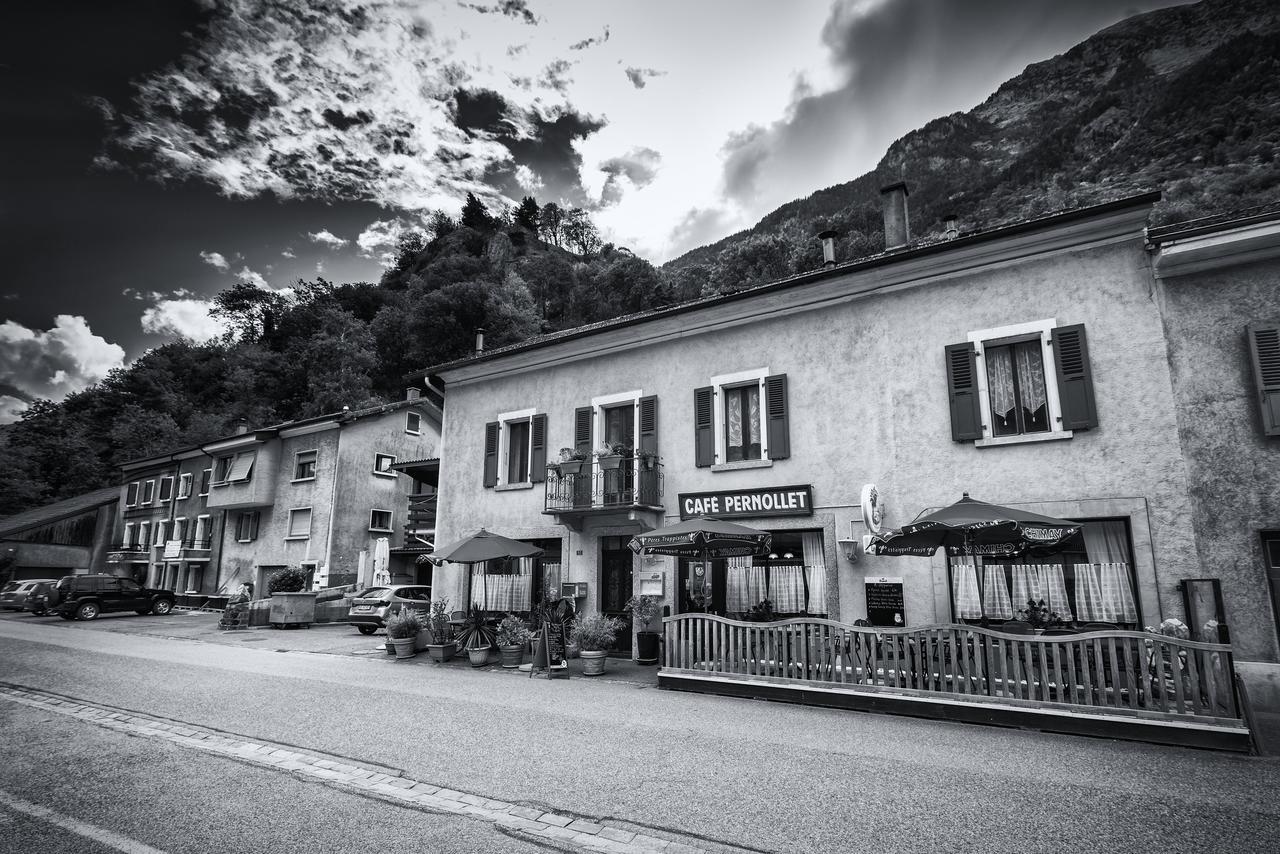 B&B Restaurant Le Pernollet Evionnaz Ngoại thất bức ảnh